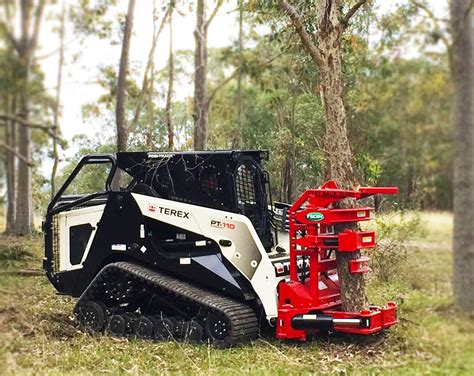 tree cutter attachment for skid steer|tree trimmer attachment for tractor.